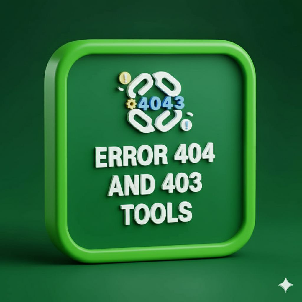 ERROR 404 AND 403 TOOLS