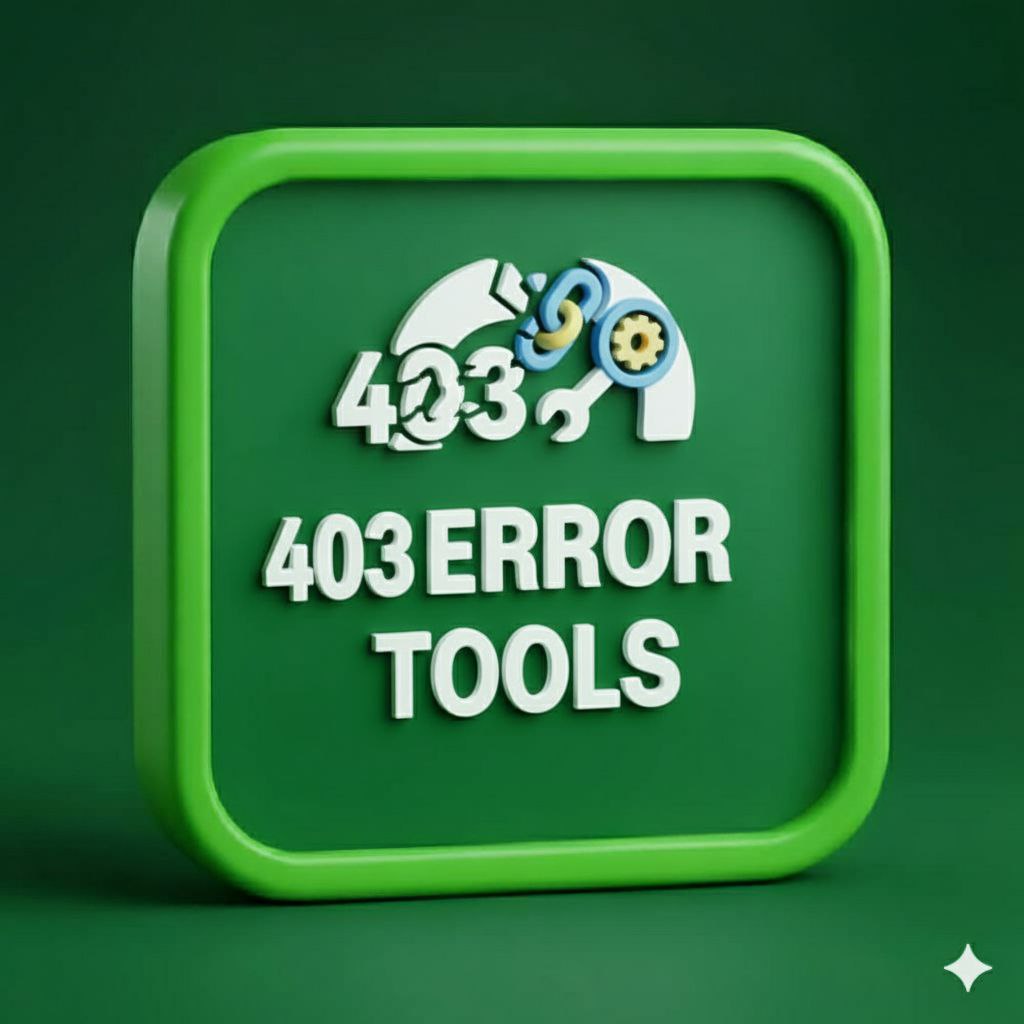 ERROR 403 TOOLS
