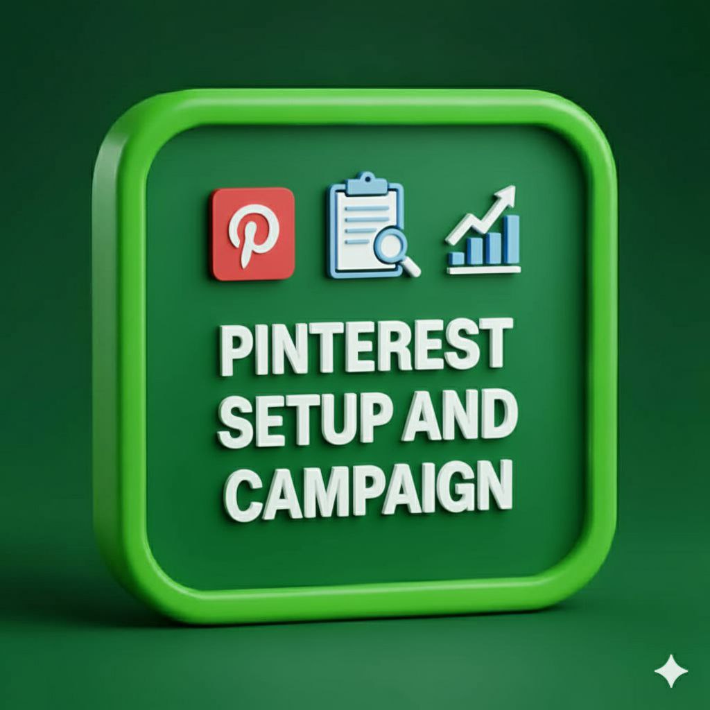 PINTREST SETUP AND CAMPAIGN