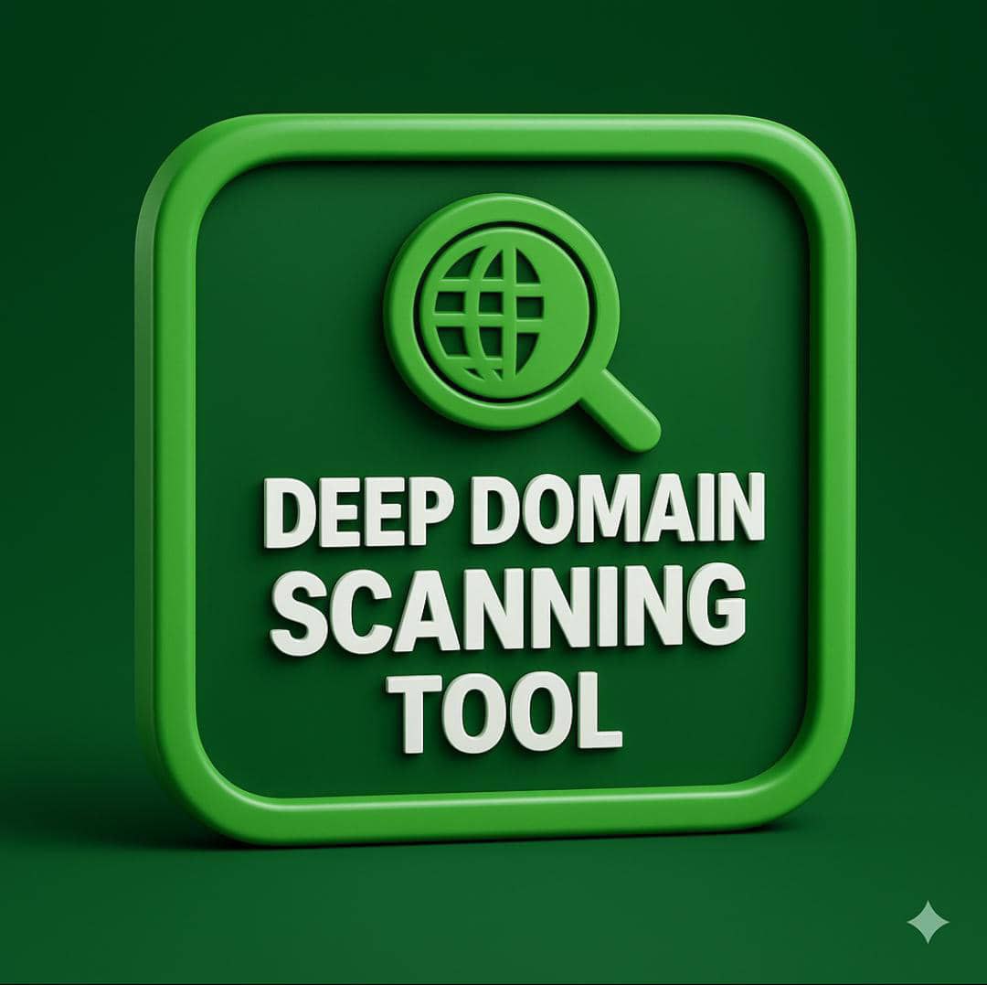 DEEP DOMAIN SCANING TOOLS