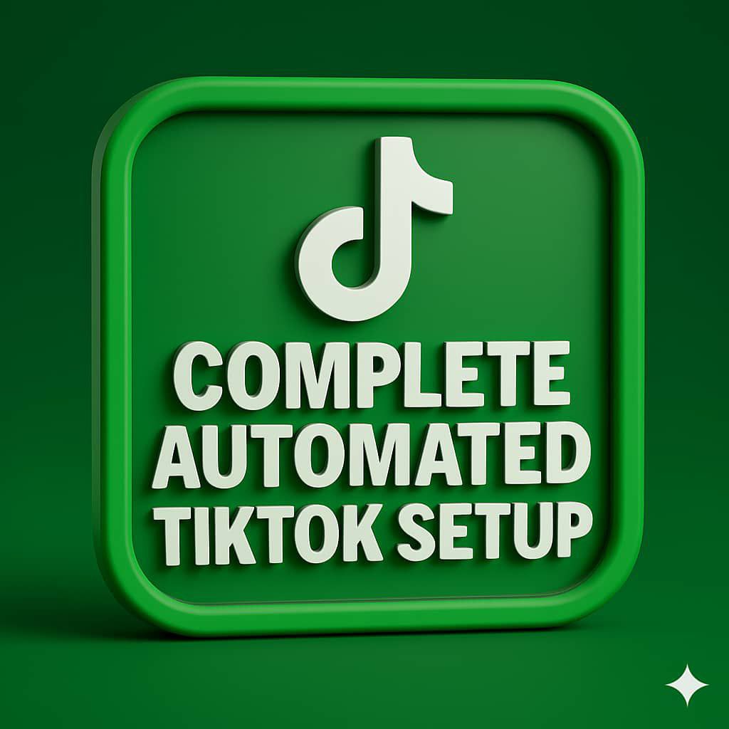 COMPLETE AUTOMATED TIKTOK SETUP